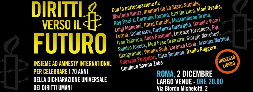 Amnesty International Diritti verso il Futuro