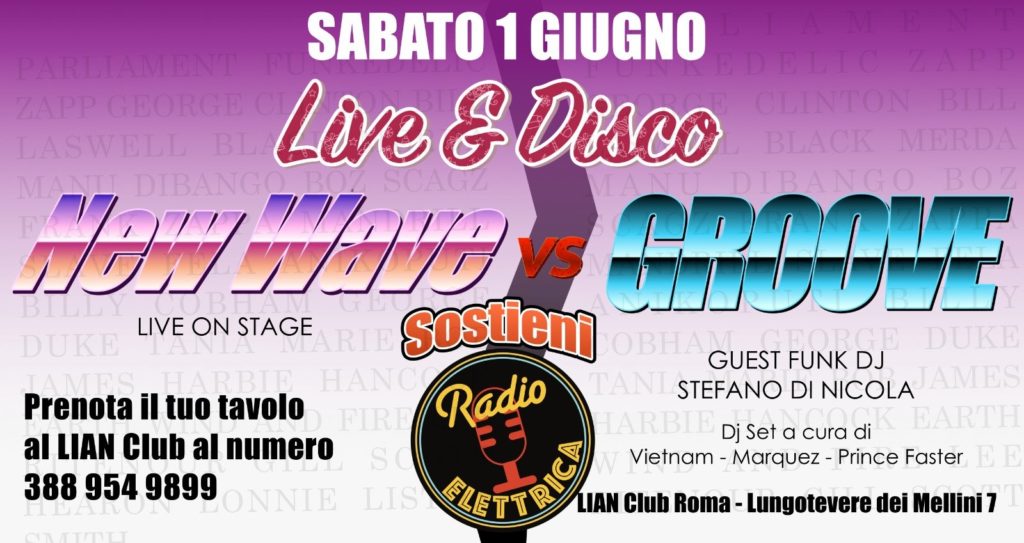 radio elettrica party 1 giugno 2019