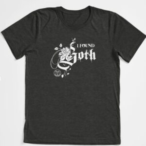 I Found Goth Tri-blend T-Shirt (Loopyful Design X Radio Elettrica)