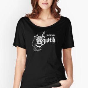 I Found Goth Relaxed Fit T-Shirt (Loopyful Design X Radio Elettrica)