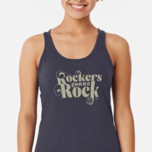 Rockers Gonna Rock Racerback Tank Top (Loopyful Design X Radio Elettrica)